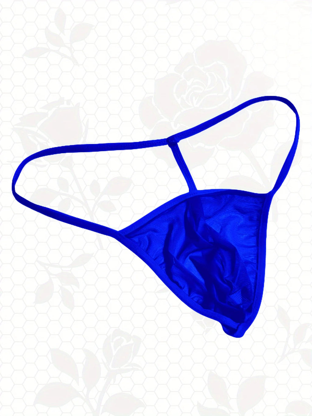 Men’s Transparent Mesh Thong Underwear