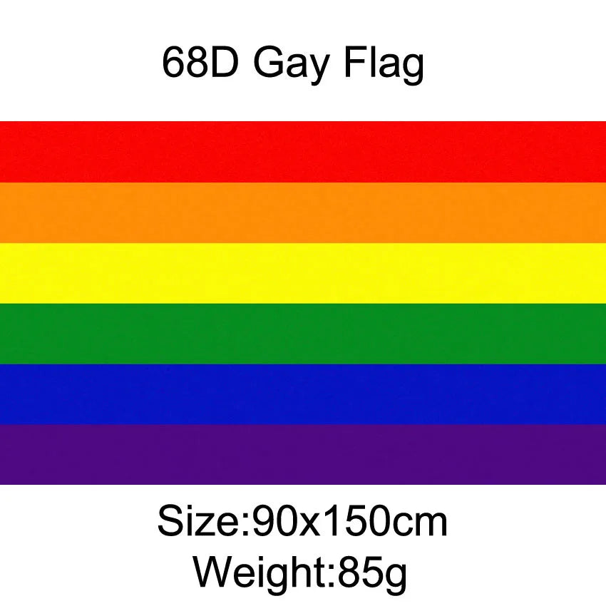 Philadelphia LGBT Rainbow Pride Flag