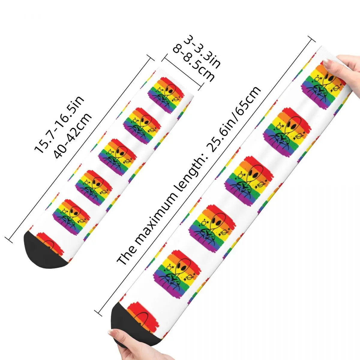 Rainbow Pride Socks
